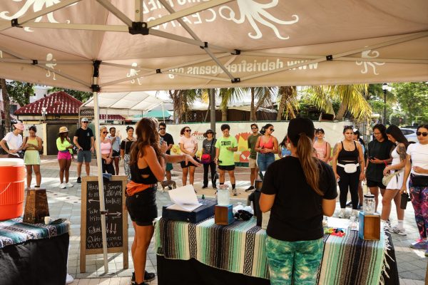 Debris Free Oceans staff engaging the community