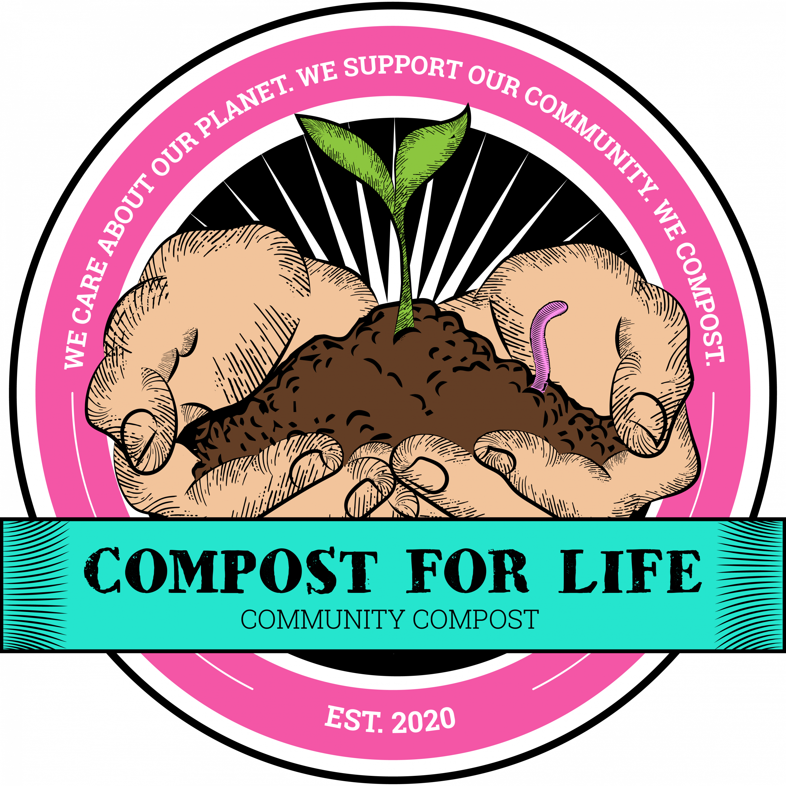 Zero Waste Miami Member Compost for Life Logo