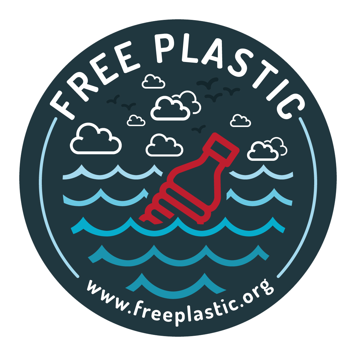 Zero Waste Miami Member Free Plastic Logo