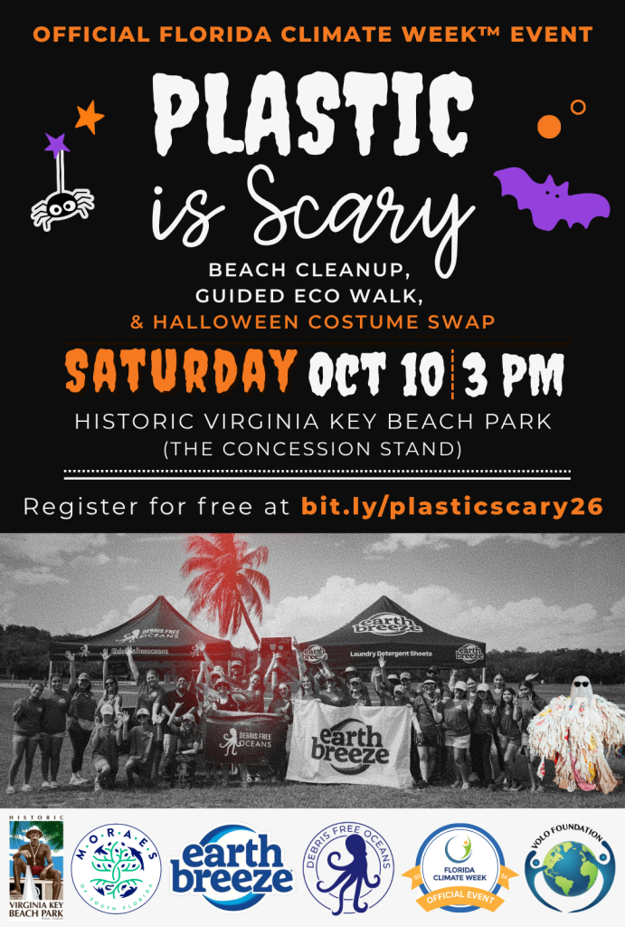 Plastic is Scary Beach Cleanup, Guided Eco Walk, and Halloween Costume Swap